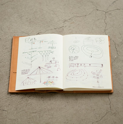 Goat Leather Cover for MD Notebook
