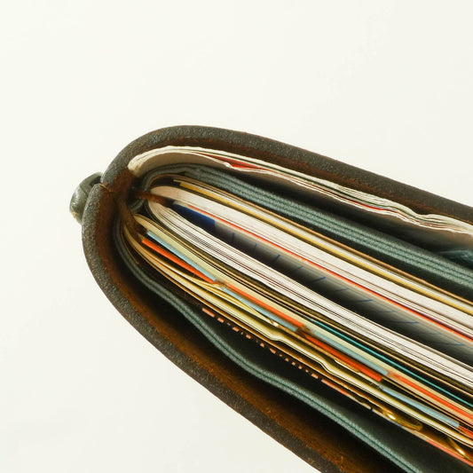 TRAVELER'S notebook (Regular Size) Starter Kit in BROWN