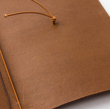 TRAVELER'S Notebook (Regular Size) Starter Kit in CAMEL