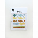 Suatelier: Plain Deco Series Stickers