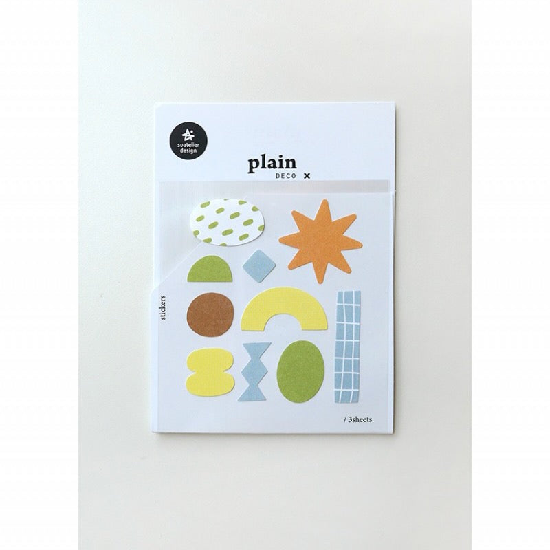 Suatelier: Plain Deco Series Stickers